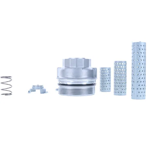 MO303KT – MOTOR RAD AM Oil Filler Cap, OE Replacement Screw-On Round Aluminum Silver 6 Inch Height Includes 3 Cartrid...